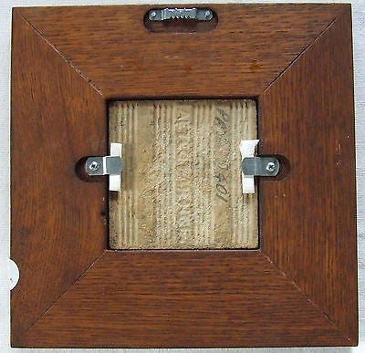 Framed AETCO Tile Nursery Rhyme Little Miss Muffet Arts & Crafts Pottery Mission