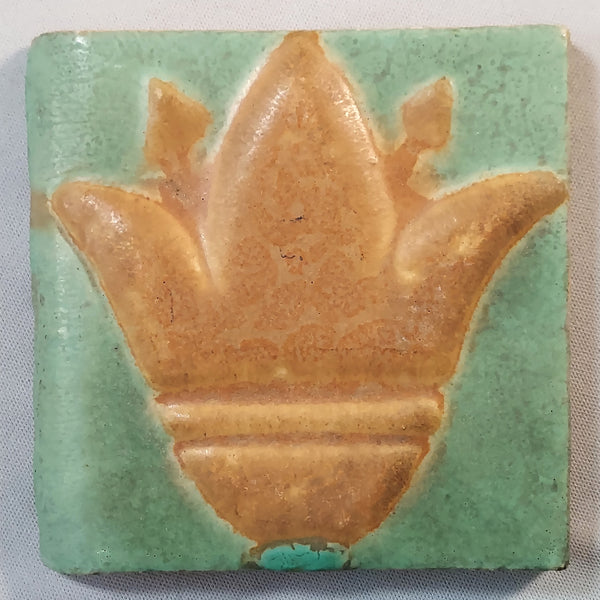 Owens Pottery Tile Egyptian Revival Arts and Crafts Bungalow Bill Antiques