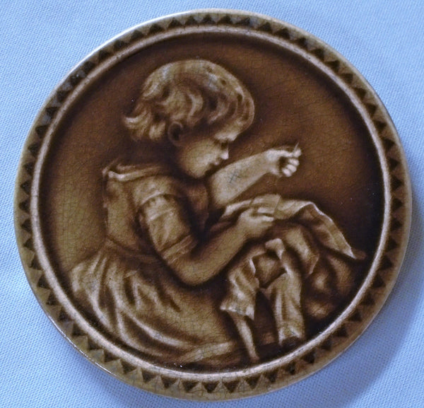 Providential Tile Trivet Trenton Pottery Bungalow Bill