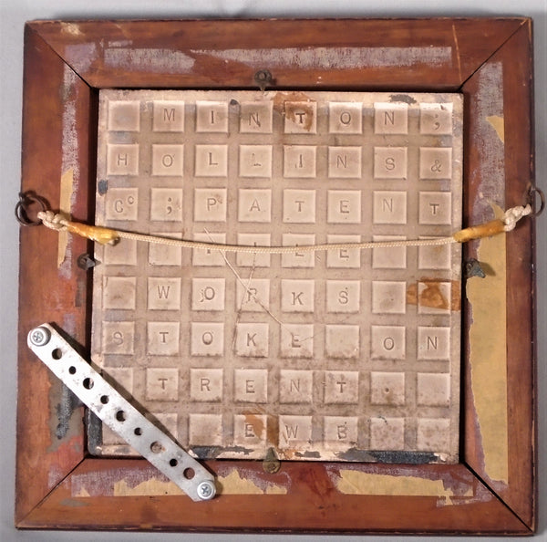 Antique Tile Minton Hollins Bungalow Bill