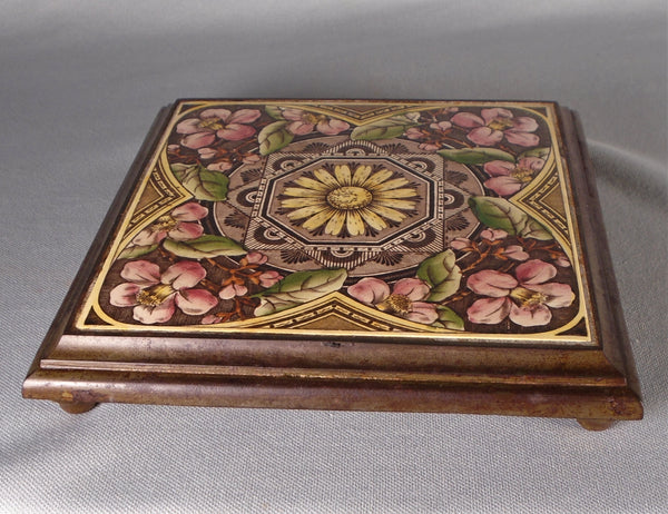 Craven Dunnill Tile Aesthetic Trivet Bungalow Bill Antique