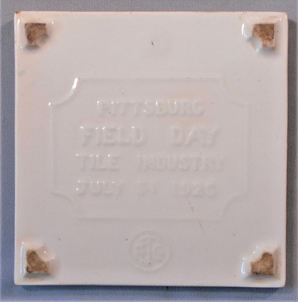 Walter Crane Illustration Advertising Tile Trivet Nursery Rhyme Good King Arthur by AETCO