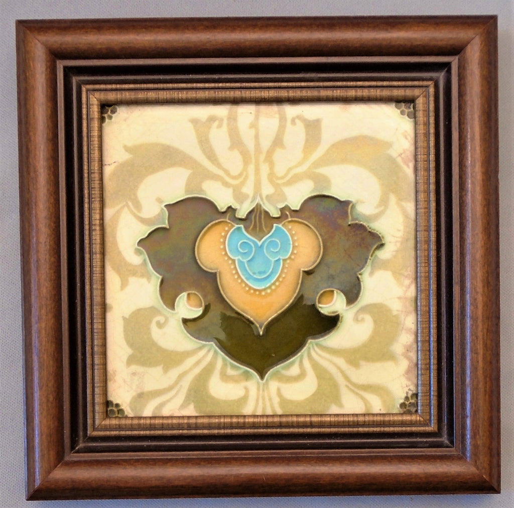 Arts and Crafts Tile with Persian Influence From England Bungalow Bill Antique