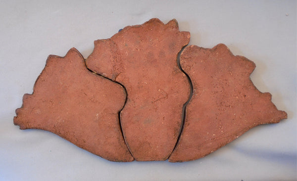 Solon and Schemmel Tile Co Arts & Crafts Panel of a Bowl of Fruit Bungalow Bill Antique