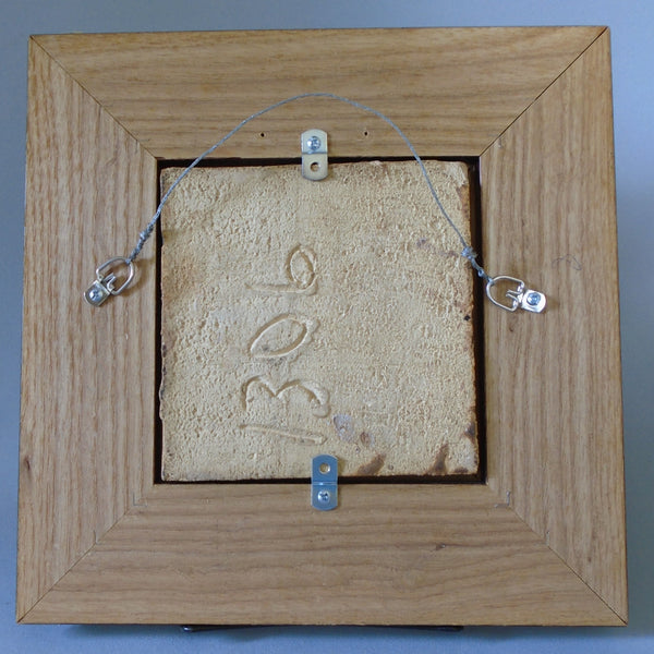 Wheatley Pottery Faience Tile of a Camel Bungalow Bill Antique