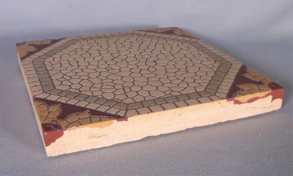 Encaustic Tile Mosaik Fabrik Sinzig Bungalow Bill Antique