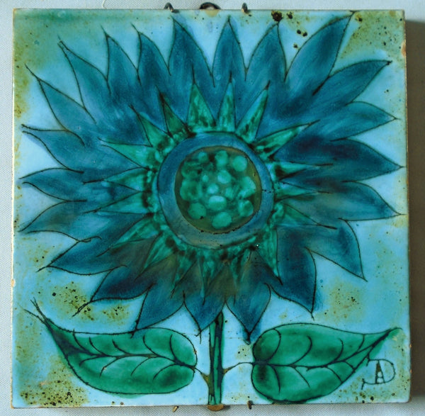 Chelsea Pottery Tile by Audrey Durnan Bungalow Bill Antique