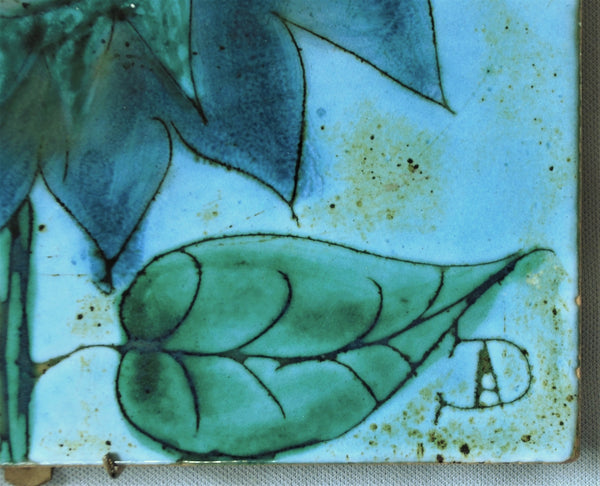 Chelsea Pottery Tile by Audrey Durnan Bungalow Bill Antique