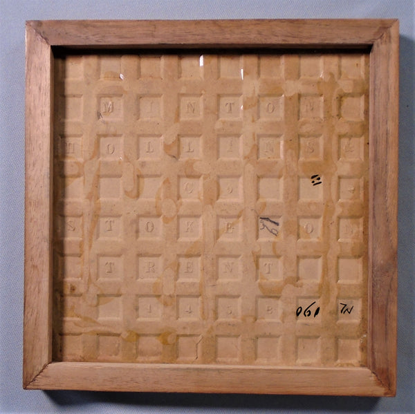 Minton Majolica Tile Bungalow Bill Antique