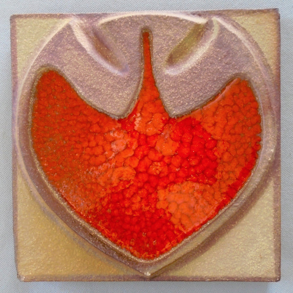 Soholm Pottery Tile Wall Plaque Bungalow Bill Antique
