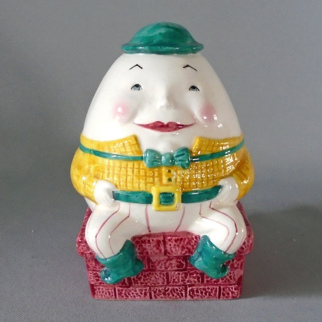 Clay Art Humpty Dumpty Bank Bungalow Bill Antique