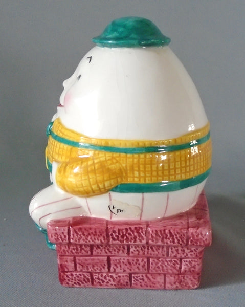 Clay Art Humpty Dumpty Bank Bungalow Bill Antique