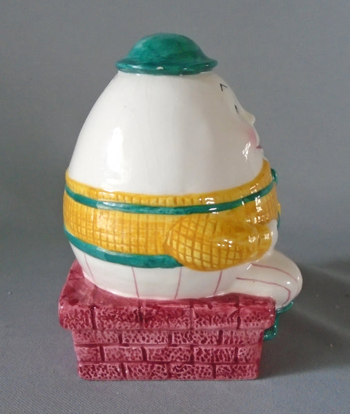 Clay Art Humpty Dumpty Bank Bungalow Bill Antique