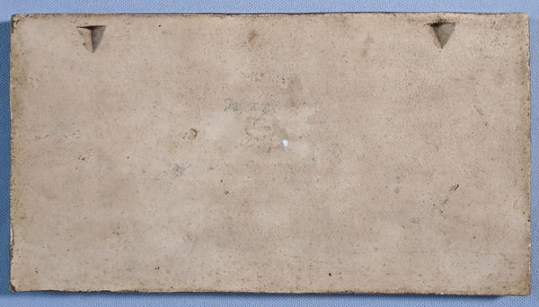 Royal Delft Tile, Owls at Night, Arts and Crafts Porceleyne de Fles Bungalow Bill Antique