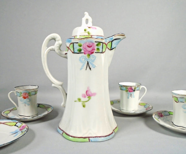 Te-Oh China Nippon Moriage Bungalow Bill Antique