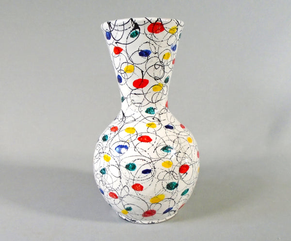 Vintage colorful vase Bungalow Bill Antiques