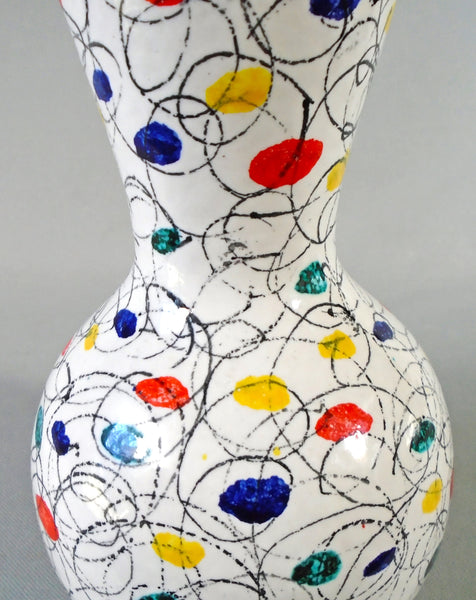 Vintage colorful vase Bungalow Bill Antiques