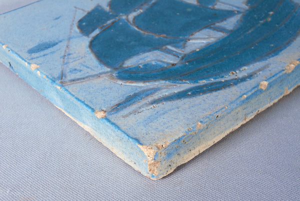 Volkmar Tile Ship Bungalow Bill Antiques