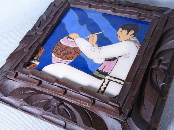 Ladrillera Monterrey S.A. (Lamosa) Tile Bungalow Bill Antique