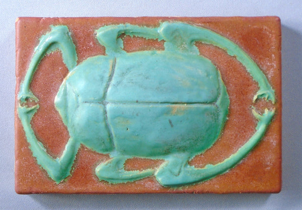 Owens Pottery Tile Egyptian Revival Arts and Crafts Bungalow Bill Antiques