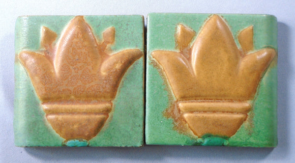 Owens Pottery Tile Egyptian Revival Arts and Crafts Bungalow Bill Antiques