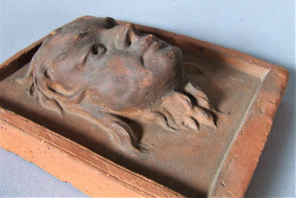 Enfield Pottery Art Tile Sprite Portrait