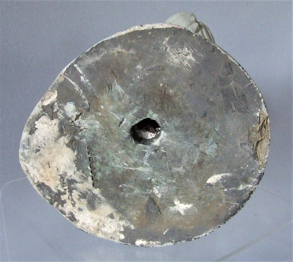 Amphora Pottery Statue Boy & Frog