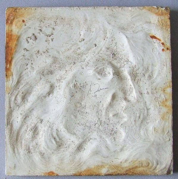 Antique Tile North Wind Faces International Tile and Trim Co of Brooklyn NY (