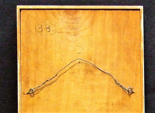 mid century tile portrait hanger