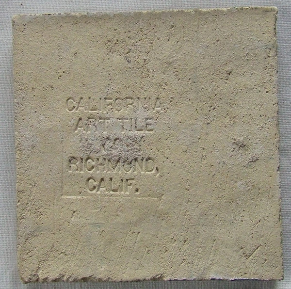 California Art Tile Flower and Leaves BungalowBILL