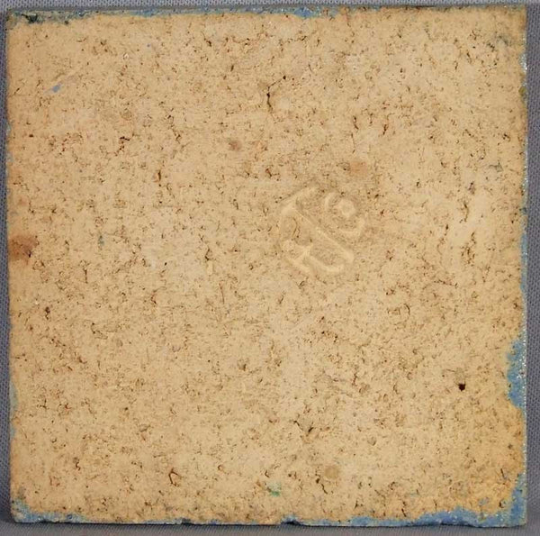 American Encaustic Arts and Crafts Motto Tile