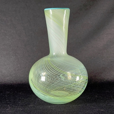 Dansk Mezza Filigrana Swirl Art Glass Vase Bungalow Bill
