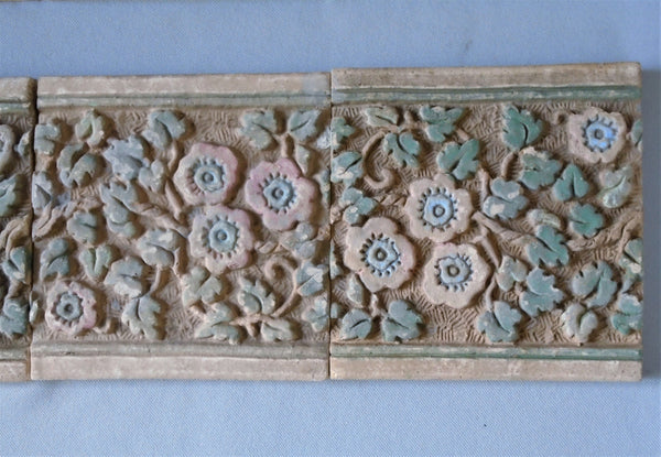 Claycraft Potteries Tiles Flower Border Bungalow Bill Antique